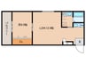 Ｇ－ｍａｉｓｏｎ 1LDKの間取り