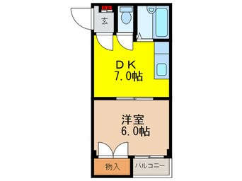 間取図 ハイツ丸松