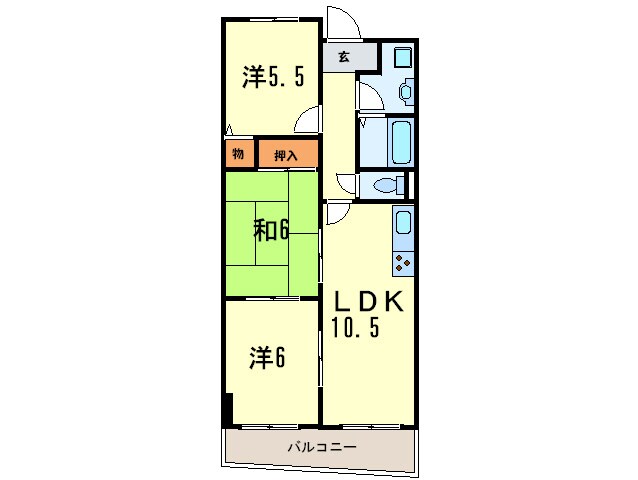 間取り図 コンフォール