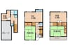 田川北1丁目戸建 4DKの間取り