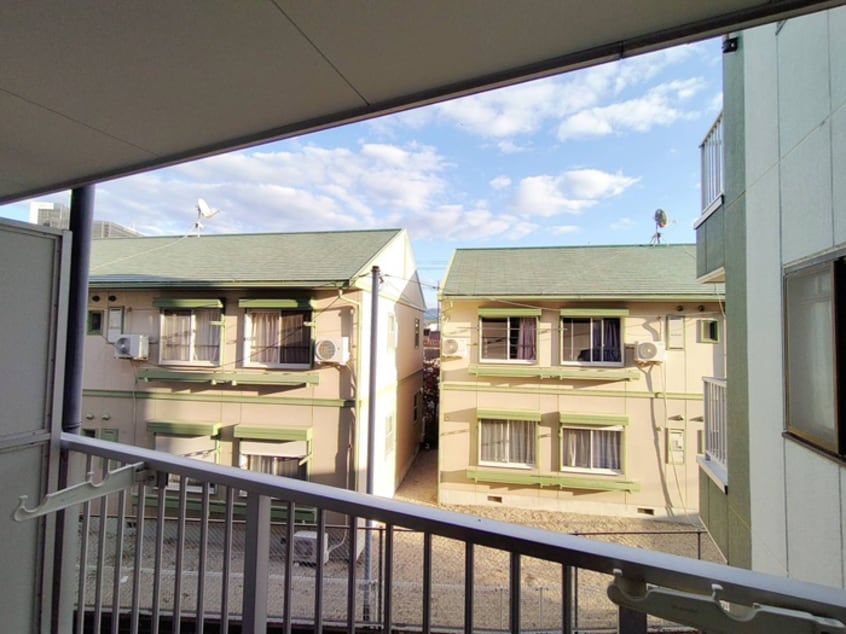 室内からの展望 リバ－サイド二色の浜