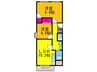 シャルル四条畷駅前 2LDKの間取り