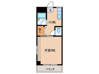 間取図 ハイツ南苑荘