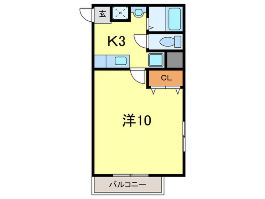 間取図 フォレスト西宮