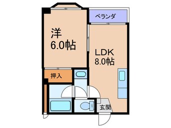 間取図 メゾン阪下