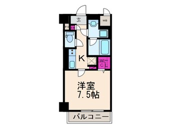 間取図 ＡＺＵＲＥ京口