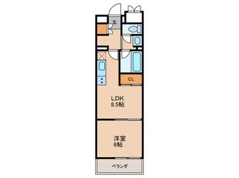 間取図 CITY　SPIRE桜川Ⅰ