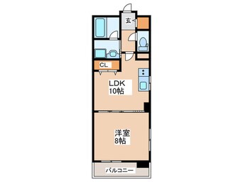 間取図 CITY　SPIRE桜川Ⅰ