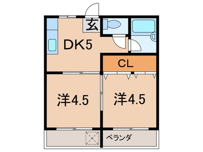 間取り図 ファミネス芦屋