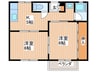巽マンション 2Kの間取り