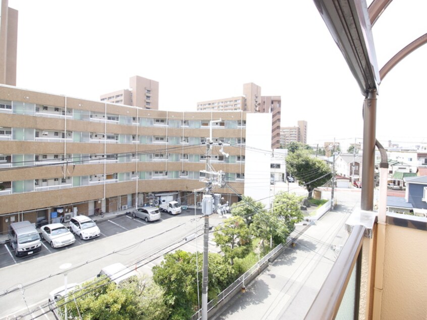 室内からの展望 ソレ－ユ大安
