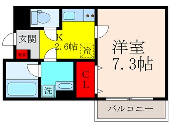 間取図 ALEGRIA河内山本WEST