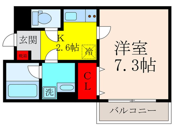 間取り図 ALEGRIA河内山本WEST