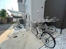 駐輪場 ALEGRIA河内山本WEST