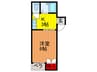 イ－ストマンション 1Kの間取り