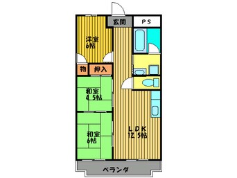 間取図 野崎駅前ビル