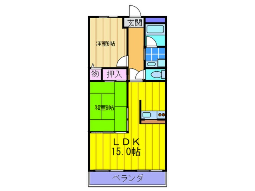 間取図 野崎駅前ビル