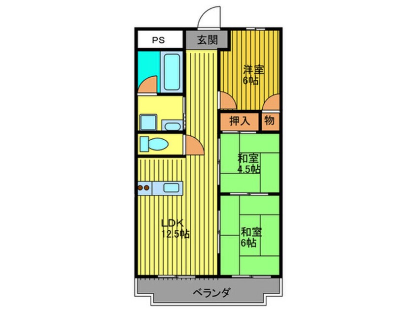 間取図 野崎駅前ビル