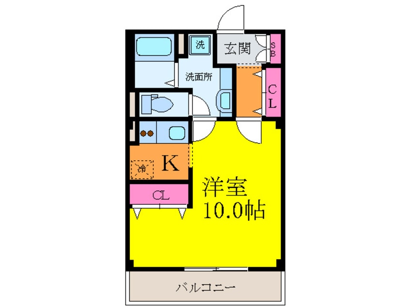 間取図 ワイ・ワイ・ヒマワリ