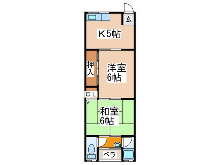 間取図 福寿荘