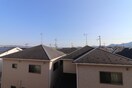 室内からの展望 コ－ポ勢多Ⅱ番館