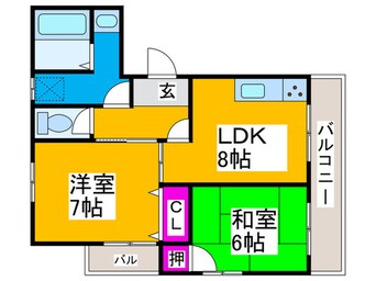 間取図 レジデンス川口