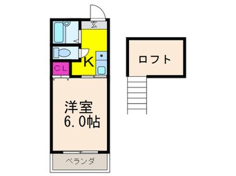 間取図 ロ－リエ土橋