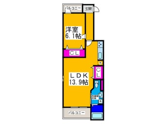 間取図 ルナ・ソーレ