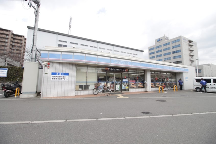 ローソン下新庄(コンビニ)まで350m Le Coeur下新庄
