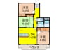 ヴェルドミ－ル桃山台 3LDKの間取り