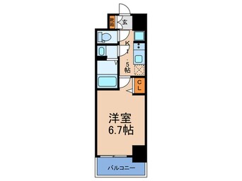 間取図 リフレス天王寺国分町