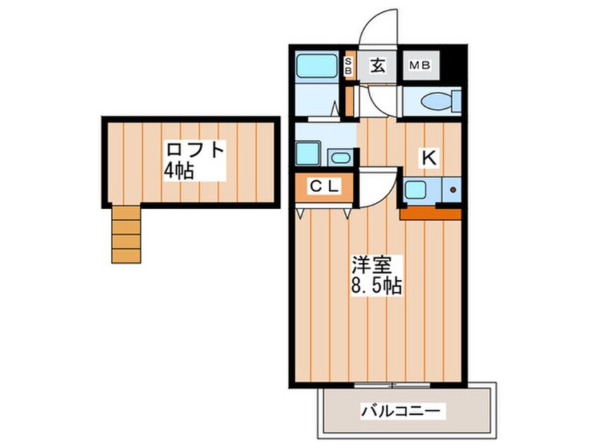 間取図 ルピナスⅡ