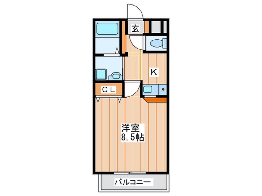 間取図 ルピナスⅡ