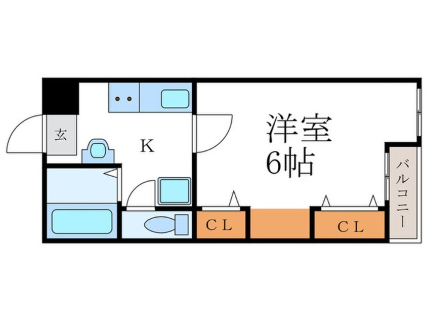 間取図 く志げ五条