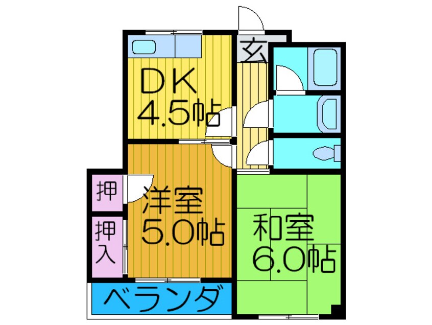 間取図 メゾン三栄