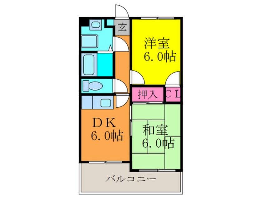 間取図 シ－・ム－ン