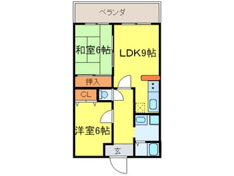 間取図 ピアノ専業ビル