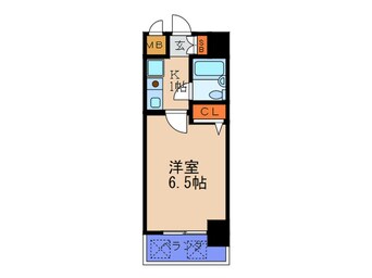 間取図 エスリード梅田西