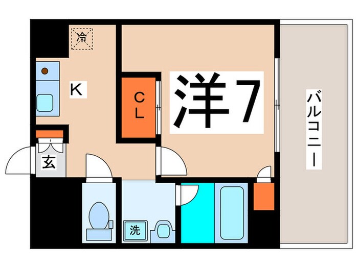 間取り図 インペリアル靭本町