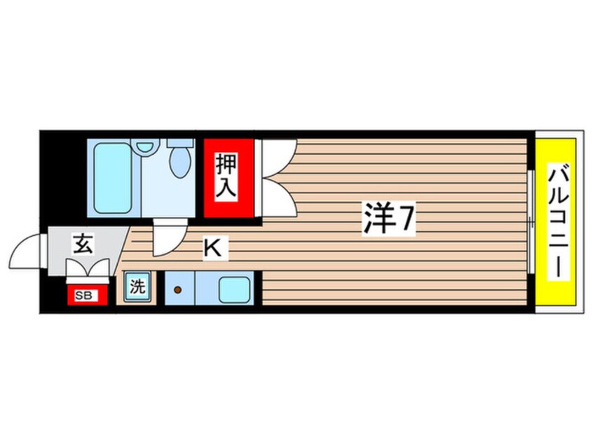 間取図 エントピア嵯峨