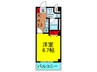 Ｎ 1Kの間取り