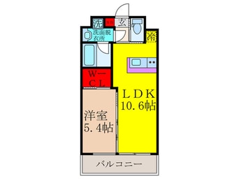 間取図 プレジオ吹田