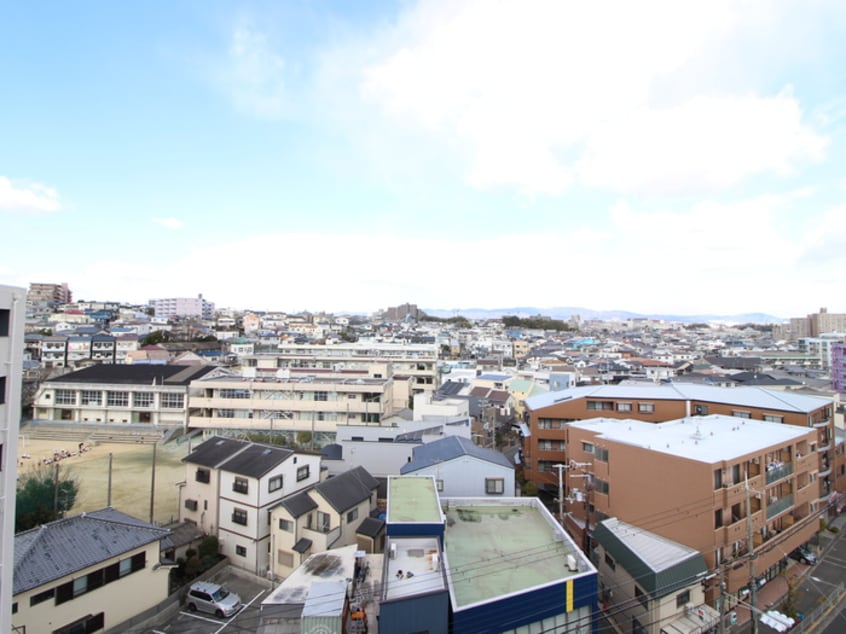 室内からの展望 プレジオ吹田