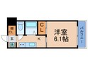 ル・パルトネール梅田北(502)の間取図