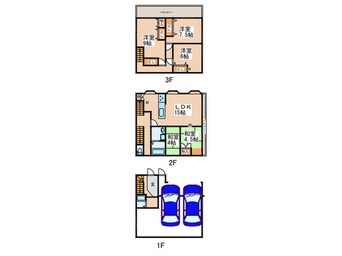 間取図 田島戸建