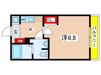 間取図 ｂｏｎｈｅｕｒ嵐山