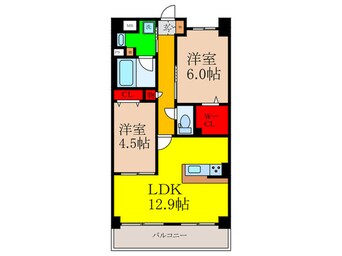 間取図 イニシオ山水