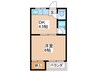 大丸マンション 1DKの間取り