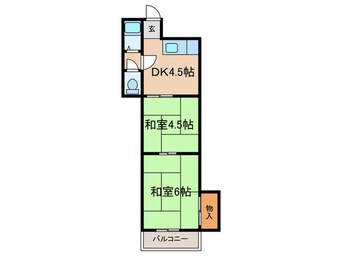間取図 メゾン坂本