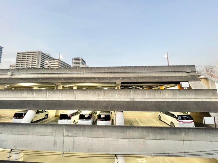 室内からの展望 CITY SPIRE上本町